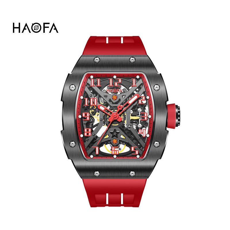 HAOFA 316L Stainless Steel Automatic Watch 80 Hours Power 1980