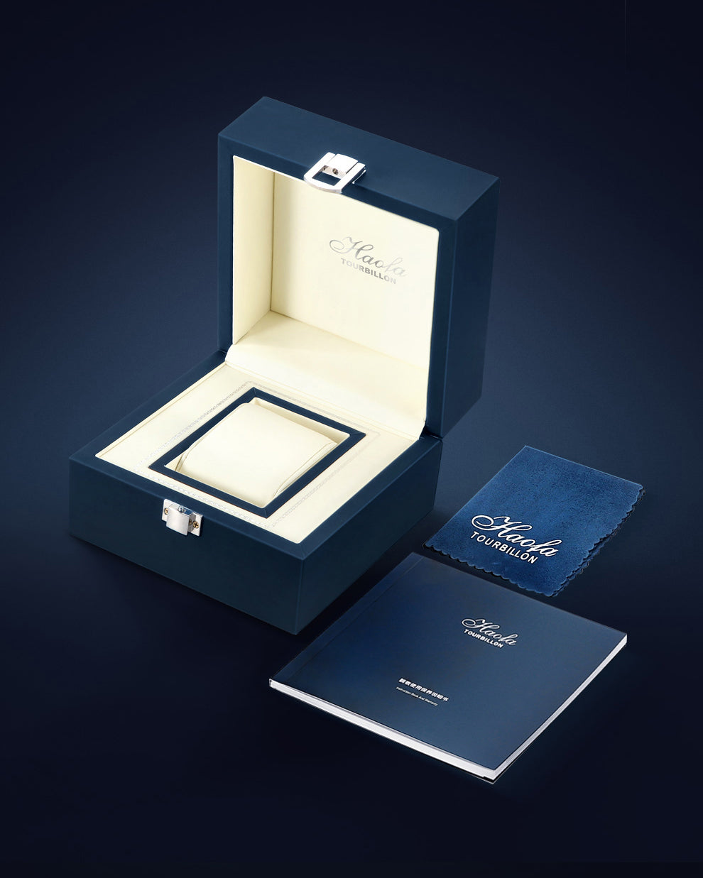 Montre squelette automatique HAOFA avec lunette en céramique (lunette avant et arrière) 1988