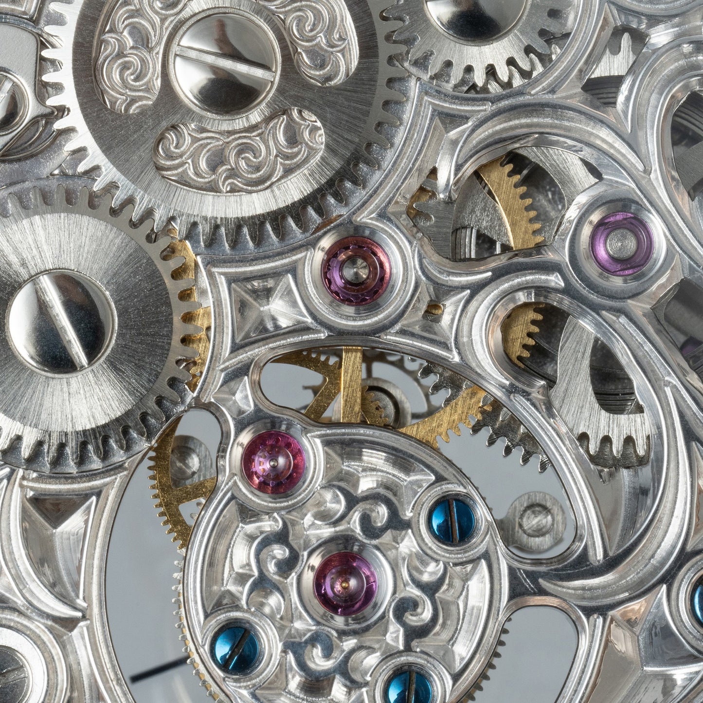 Haofa 1601 Skeleton GMT CNC Engraving Tourbillon 28800