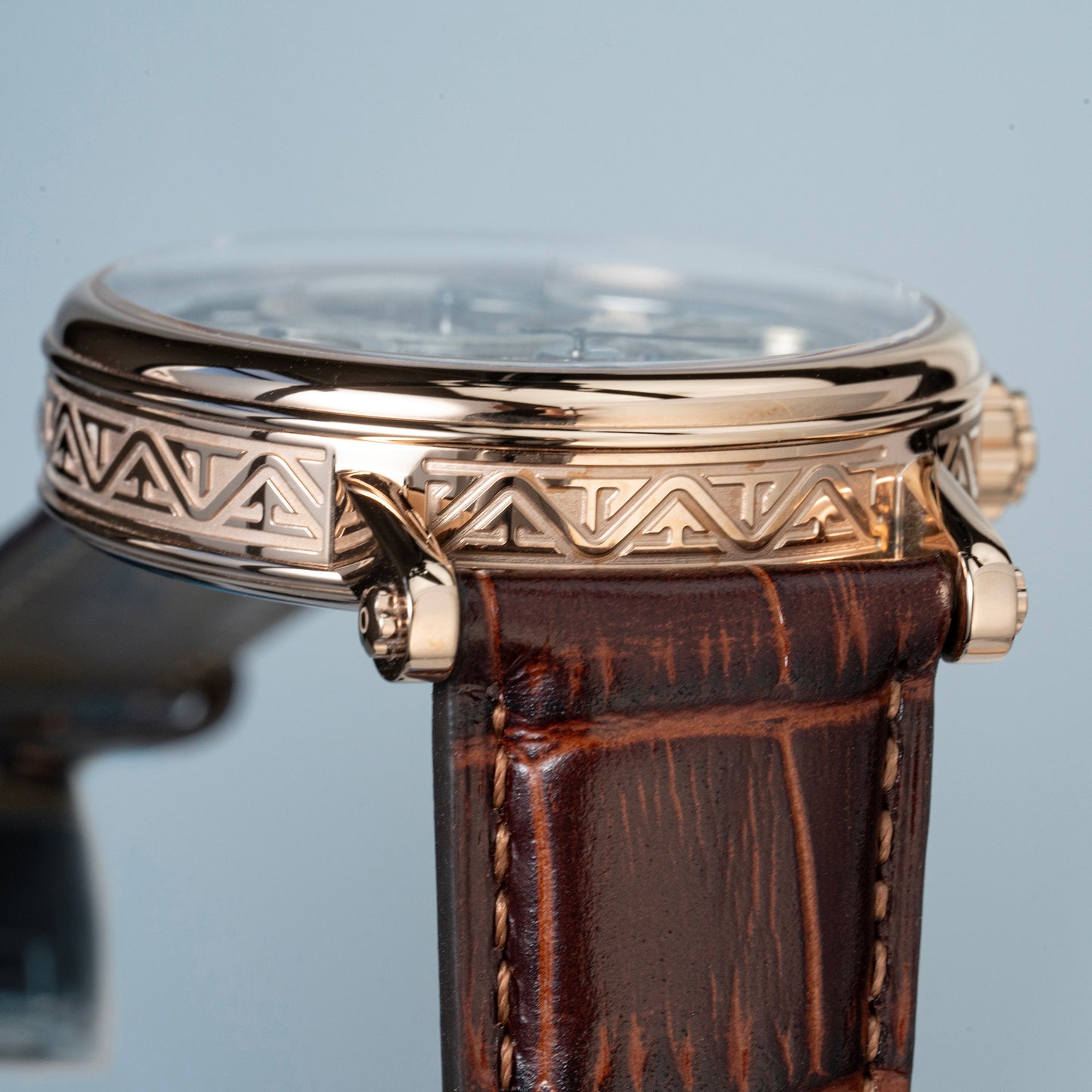 Haofa 1601 Skeleton GMT CNC Engraving Tourbillon 28800