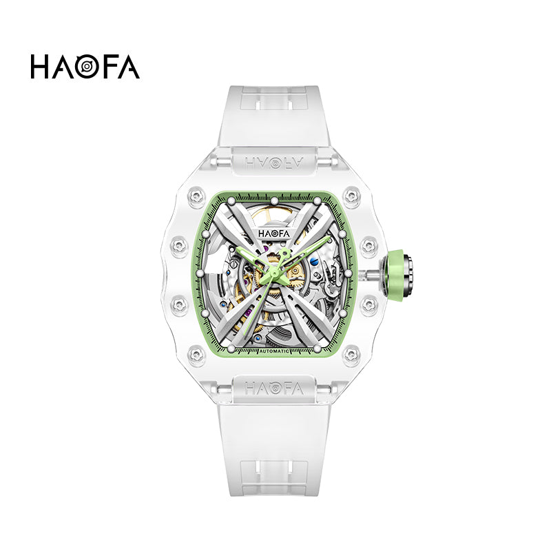 HAOFA Lady K9 Color Crystal Automatic Watch Model 2302