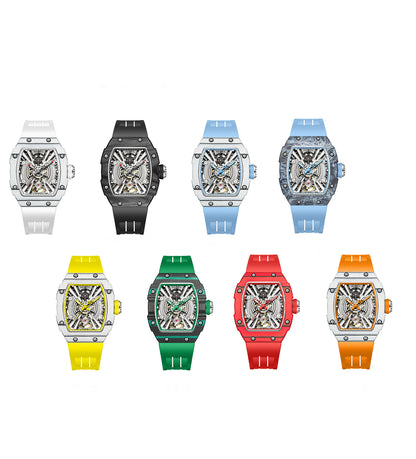 HAOFA Middle Size (37.5*43)  carbon fiber Automatic wristwatches 1906L