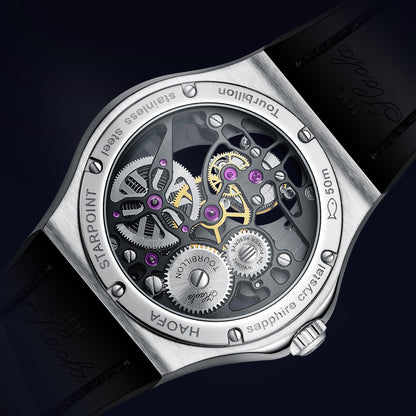 Haofa 1916 Double Barrel Tourbillon Watch