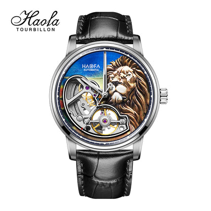 HAOFA 3D Lion Automatic Super Sapphire Watch 2265