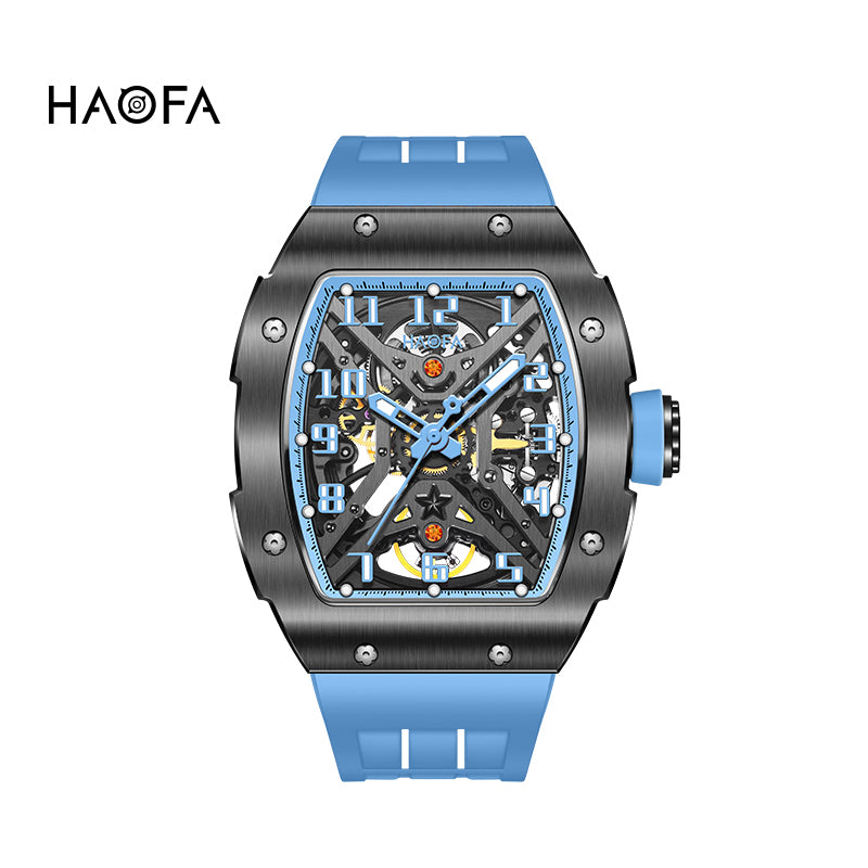 HAOFA 316L Stainless Steel Automatic Watch 80 Hours Power 1980