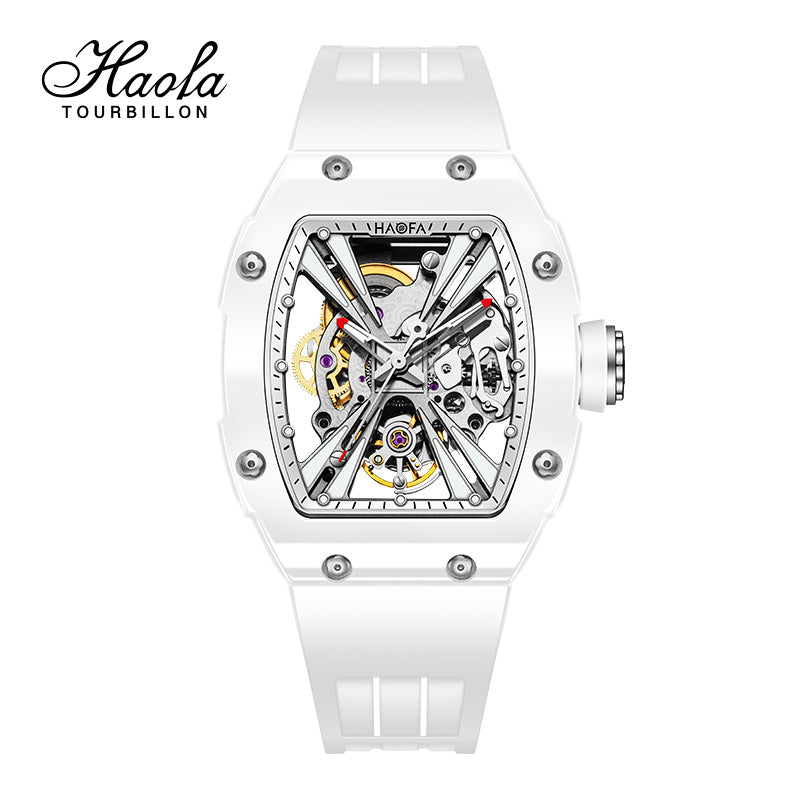 Haofa 1993 Middle Size Ceramic Bezel 40H Power Reserve Automatic Watch