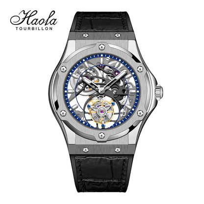 Haofa 1916 Double Barrel Tourbillon Watch