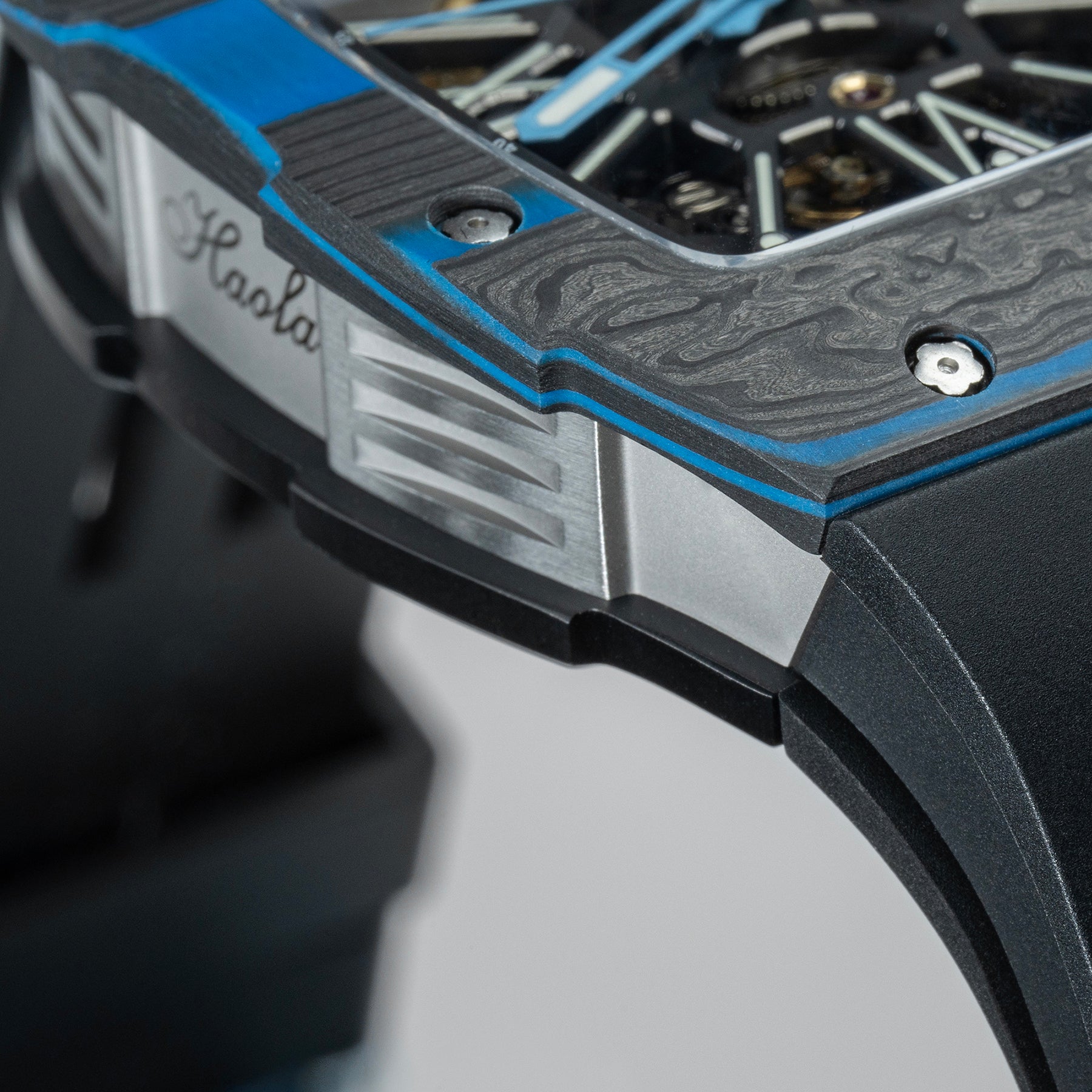 Haofa 1976 Roman Numerals Skeleton Dial Carbon Fiber Automatic