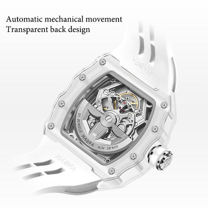 HAOFA 2209 Spider Design Dial K9 Crystal Tonneau Mechanical Watch