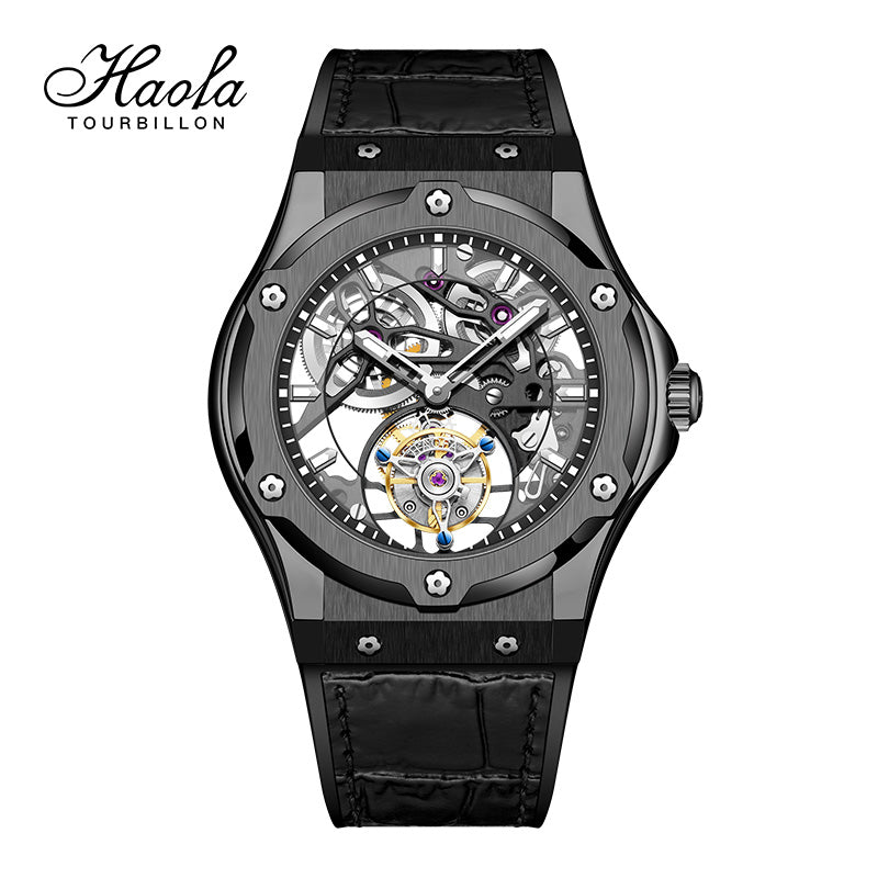 Haofa 1916 Double Barrel Tourbillon Watch