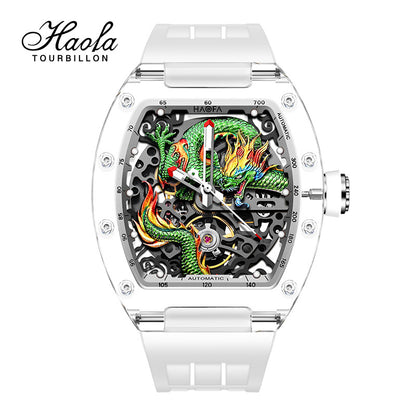 HAOFA 3D Dragon Crystal Automatic Watch 2321