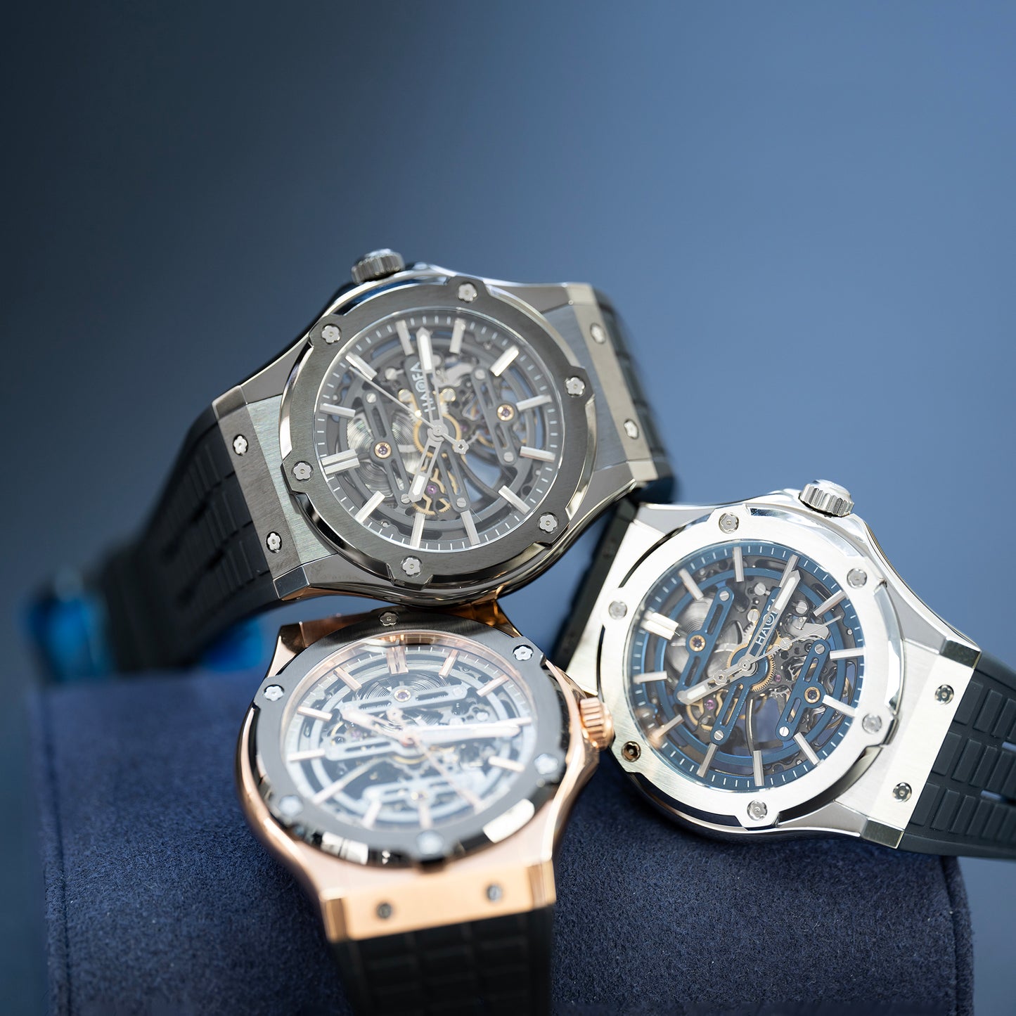 Haofa Skeleton Automatic watch 1913-6