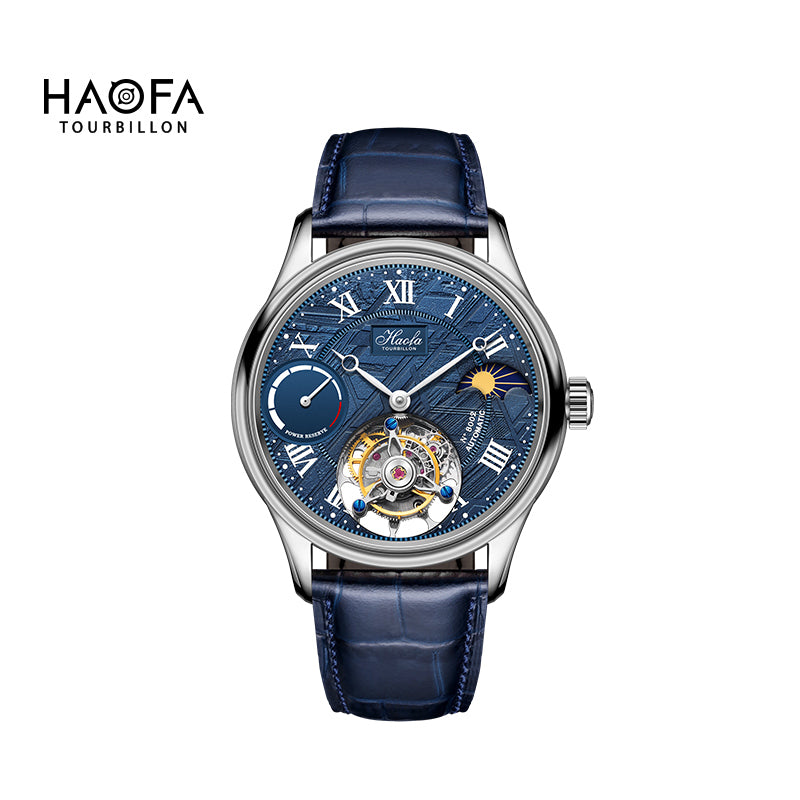 Montre automatique Haofa 8002 72H Sun And Moon Flying Tourbillon