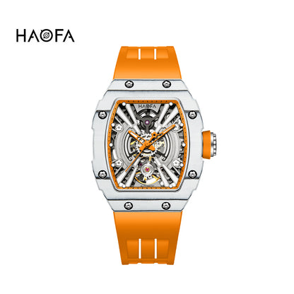 HAOFA Middle Size (37.5*43)  carbon fiber Automatic wristwatches 1906L