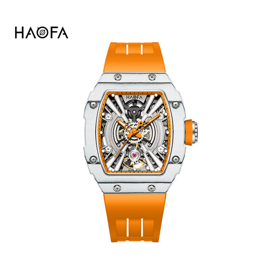 HAOFA Middle Size (37.5*43)  carbon fiber Automatic wristwatches 1906L