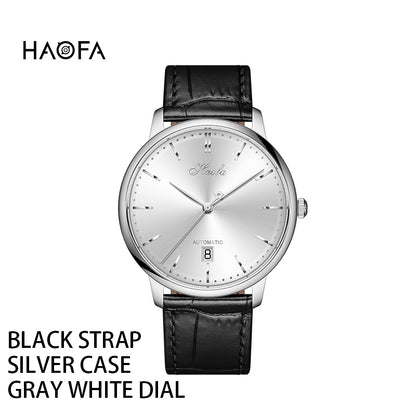 Haofa Automatic Movement Ultra-thin Calendar Watch 1606