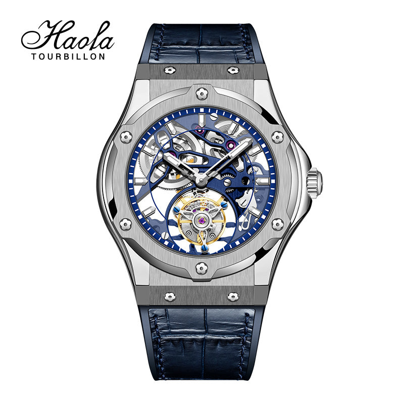 Haofa 1916 Double Barrel Tourbillon Watch