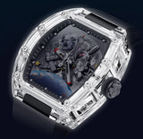 HAOFA Crystal Automatic 3D Spaceship Watch 2320