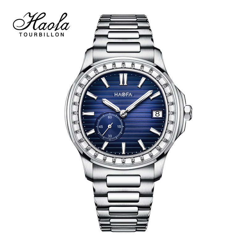 HAOFA Automatic Micro Rotor Diamond Bezel Watch Model 2290