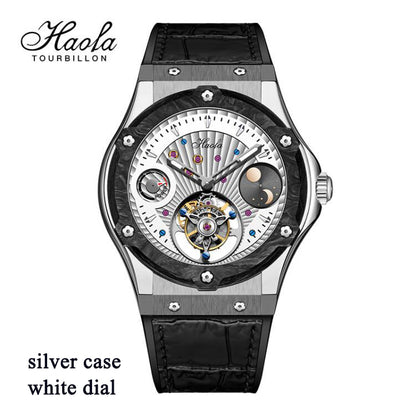 Haofa Power Reserve Day And Night Tourbillon Watch 1915