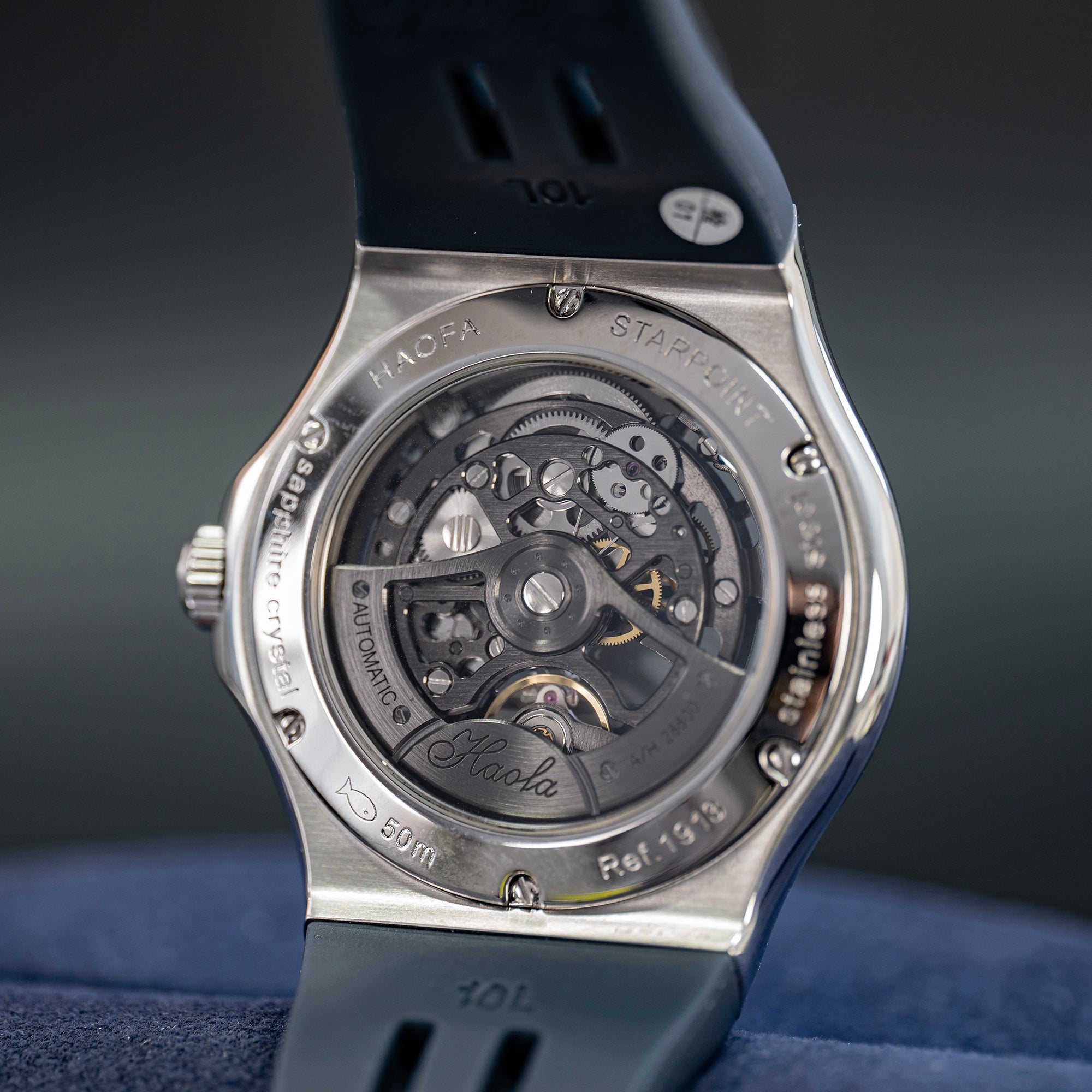 【Haofa】自動巻腕時計　STARPOINT /Ref.1913 Haofa Skeleton Automatic watch 1913-6 – HAOFA Tourbillon Official