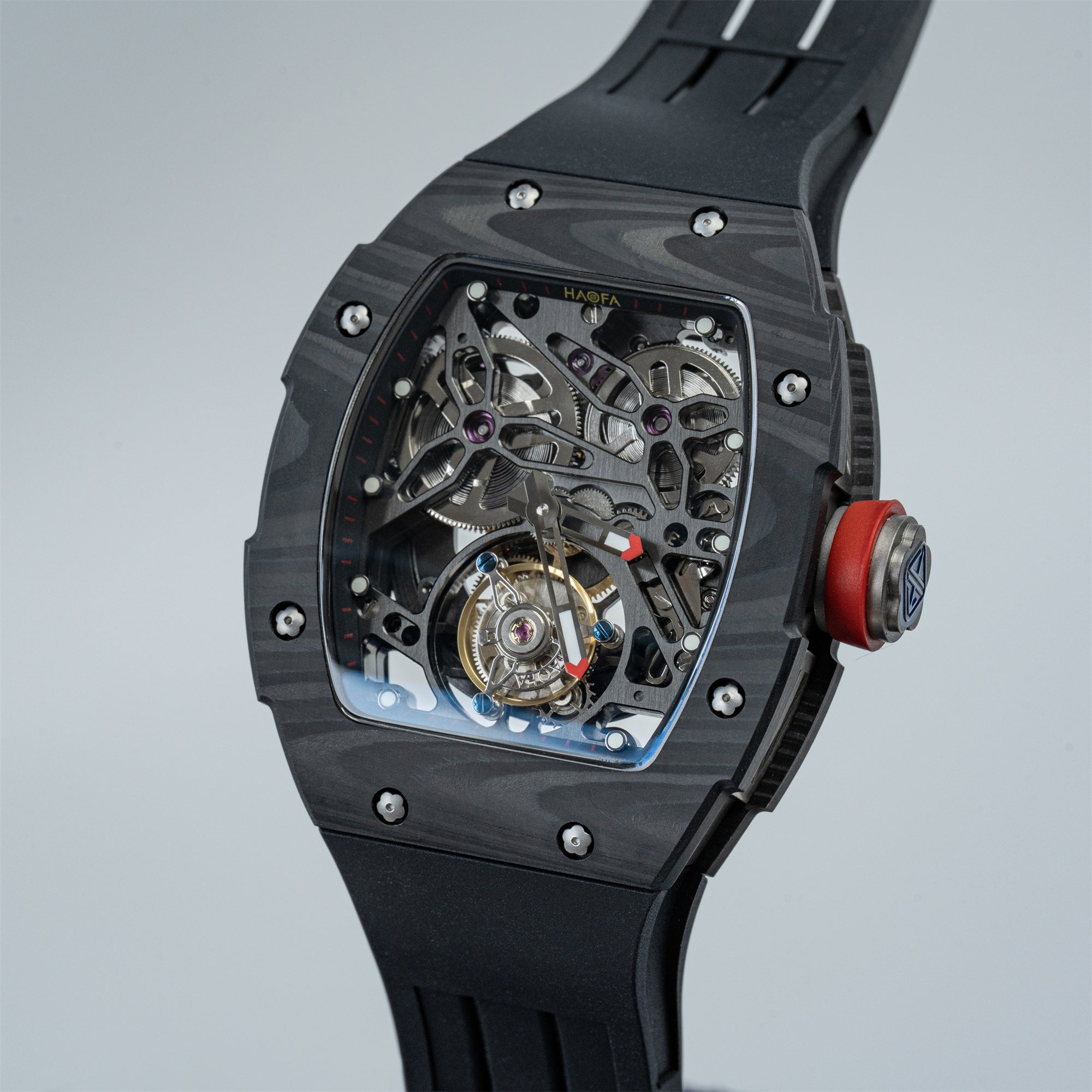 HAOFA Automatic Tourbillon Movement Free-sprung Balance 1901-1