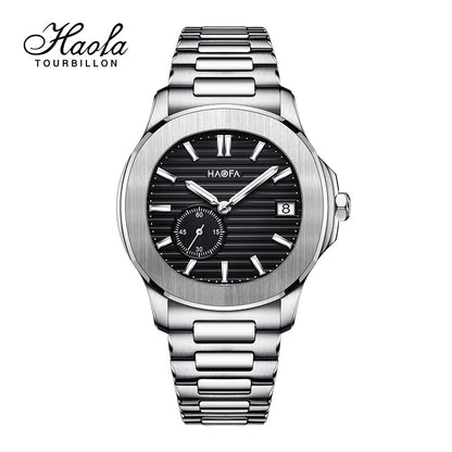 HAOFA 2290N Automatic Micro Rotor 316L Stainless Steel Bezel Watch