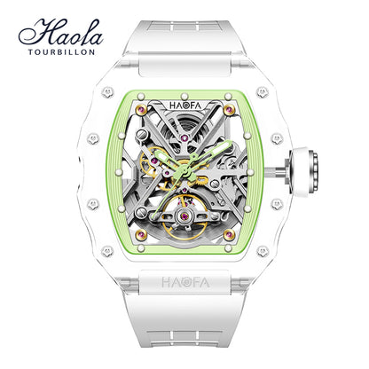 HAOFA All K9 Crystal Automatic Mechanical Watches Model 2202