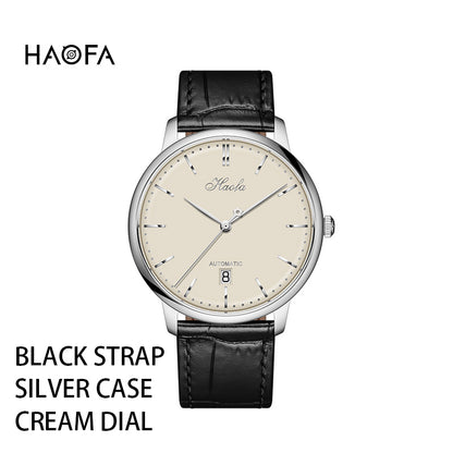 Haofa Automatic Movement Ultra-thin Calendar Watch 1606