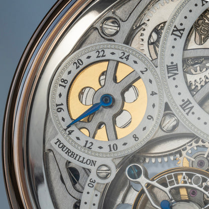 Haofa 1601 Skeleton GMT CNC Engraving Tourbillon 28800