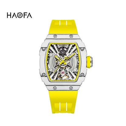 HAOFA Middle Size (37.5*43)  carbon fiber Automatic wristwatches 1906L