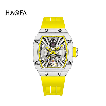 HAOFA Middle Size (37.5*43)  carbon fiber Automatic wristwatches 1906L