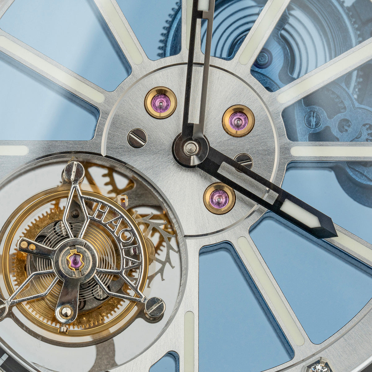 Haofa Colorful 7 Clock Tourbillon Watch 1925A