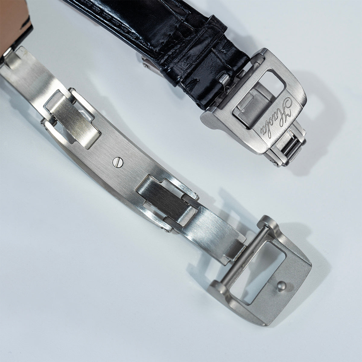 Haofa 1037 Center Tourbillon Watch Four Spring Drive Manual Tourbillon 120H Power Reserve Watches