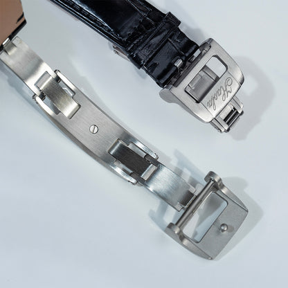 Haofa 1037 Center Tourbillon Watch Four Spring Drive Manual Tourbillon 120H Power Reserve Watches