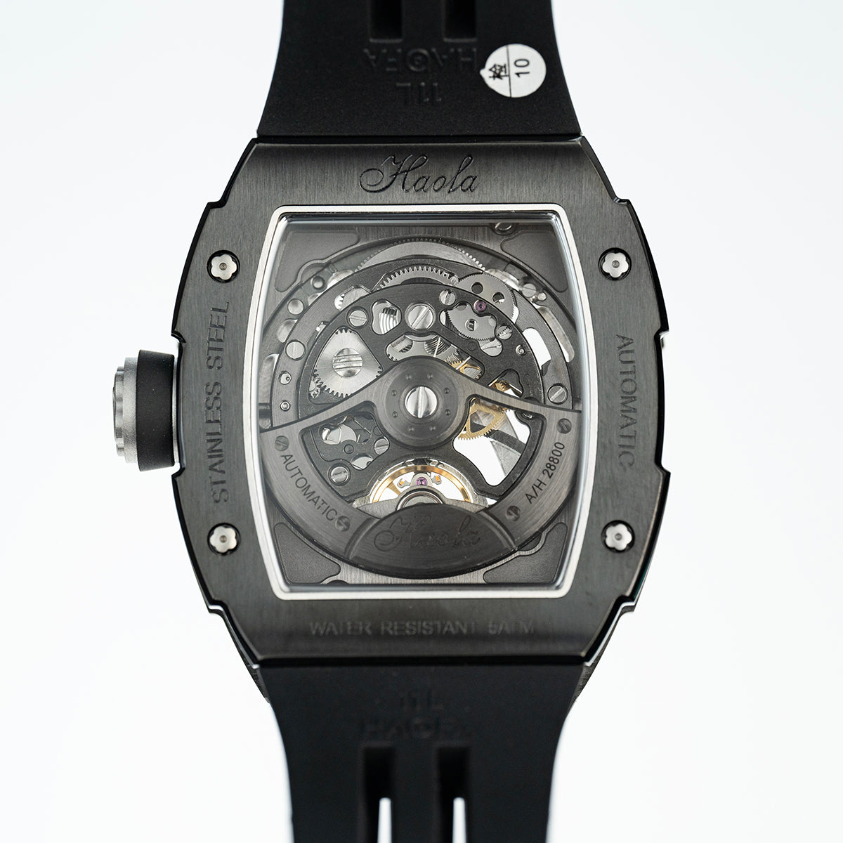 HAOFA Color Luminous Dial Carbon Fiber Automatic Watch 1970