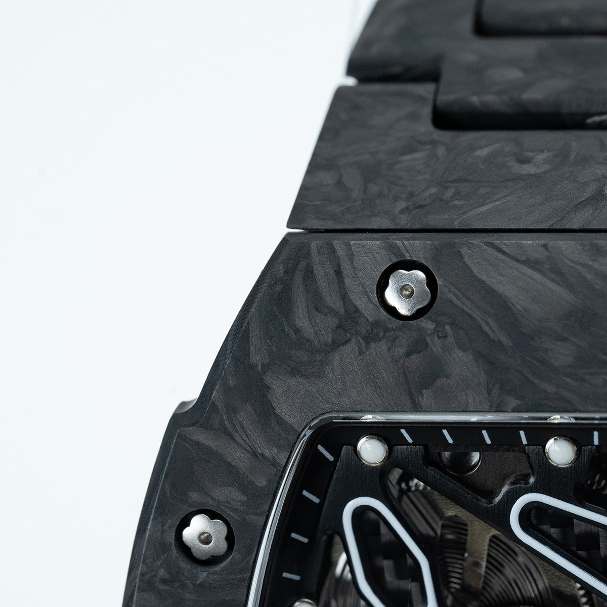 HAOFA 2311 Model Limited 500 Pcs All Carbon Fiber Automatic Tourbillon Watch Double-Spring 72 Hour power