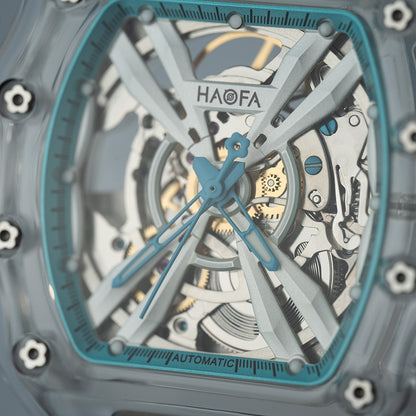 HAOFA Lady K9 Color Crystal Automatic Watch Model 2302