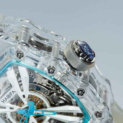 HAOFA Lady K9 Color Crystal Automatic Watch Model 2302