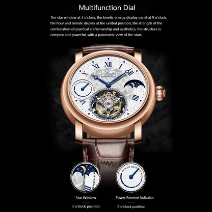 HAOFA 1016 Tourbillon Power Reserve Display