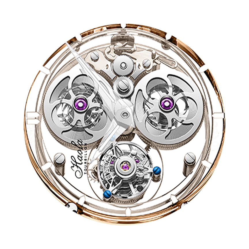 HAOFA official tourbillon store product display