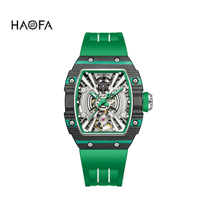 HAOFA Middle Size (37.5*43)  carbon fiber Automatic wristwatches 1906L