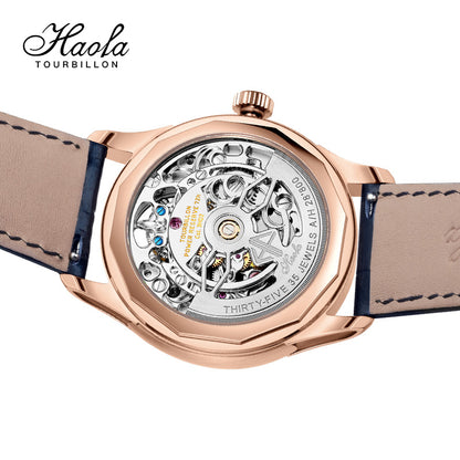 Haofa 8002 72H Sun And Moon Flying Tourbillon Automatic Watch