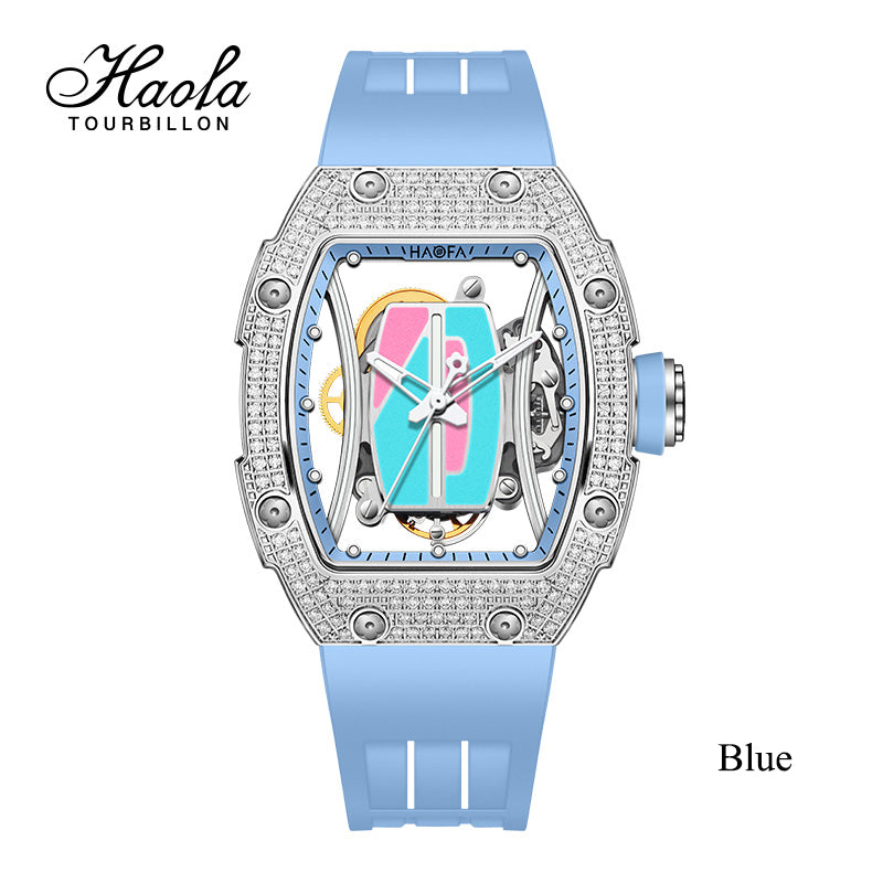 HAOFA Model 1991-1 Diamond Bezel Middle Size Automatic Watch