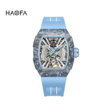 HAOFA Middle Size (37.5*43)  carbon fiber Automatic wristwatches 1906L