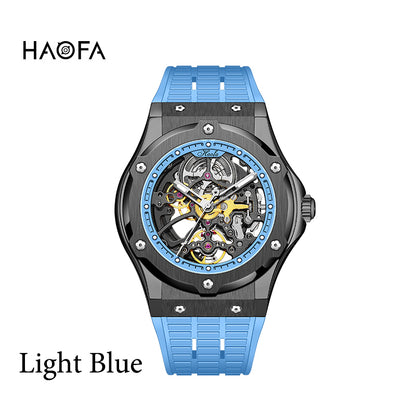 HAOFA Skeleton Watches 80 Hours Power reserve 1913