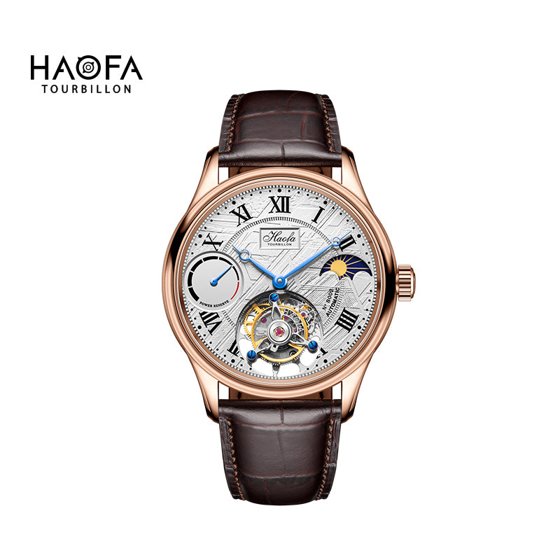 Montre automatique Haofa 8002 72H Sun And Moon Flying Tourbillon