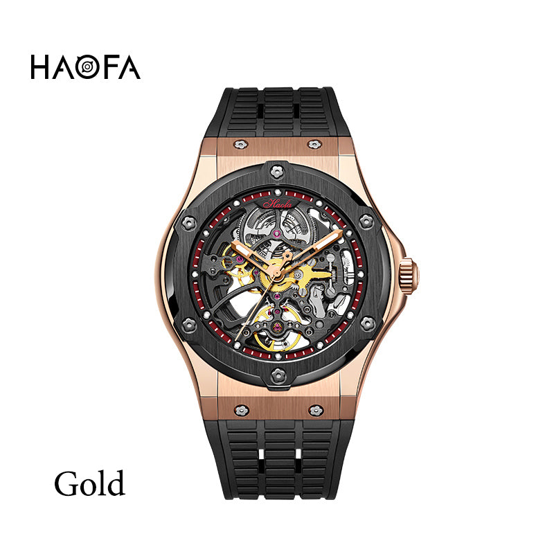 HAOFA Skeleton Watches 80 Hours Power reserve 1913
