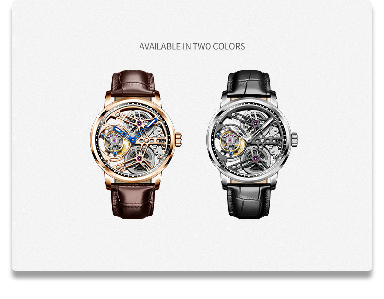 Haofa Tourbillon 1940 double spring drive watch