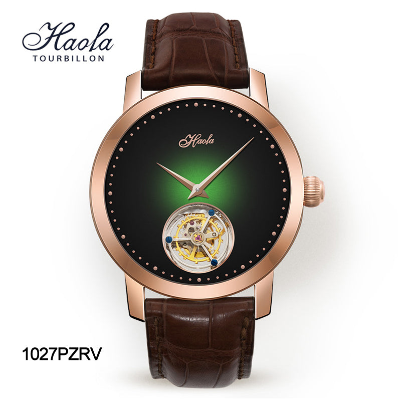 Haofa Seagull Movement ST8230 Tourbillon Gradient Watch 1027